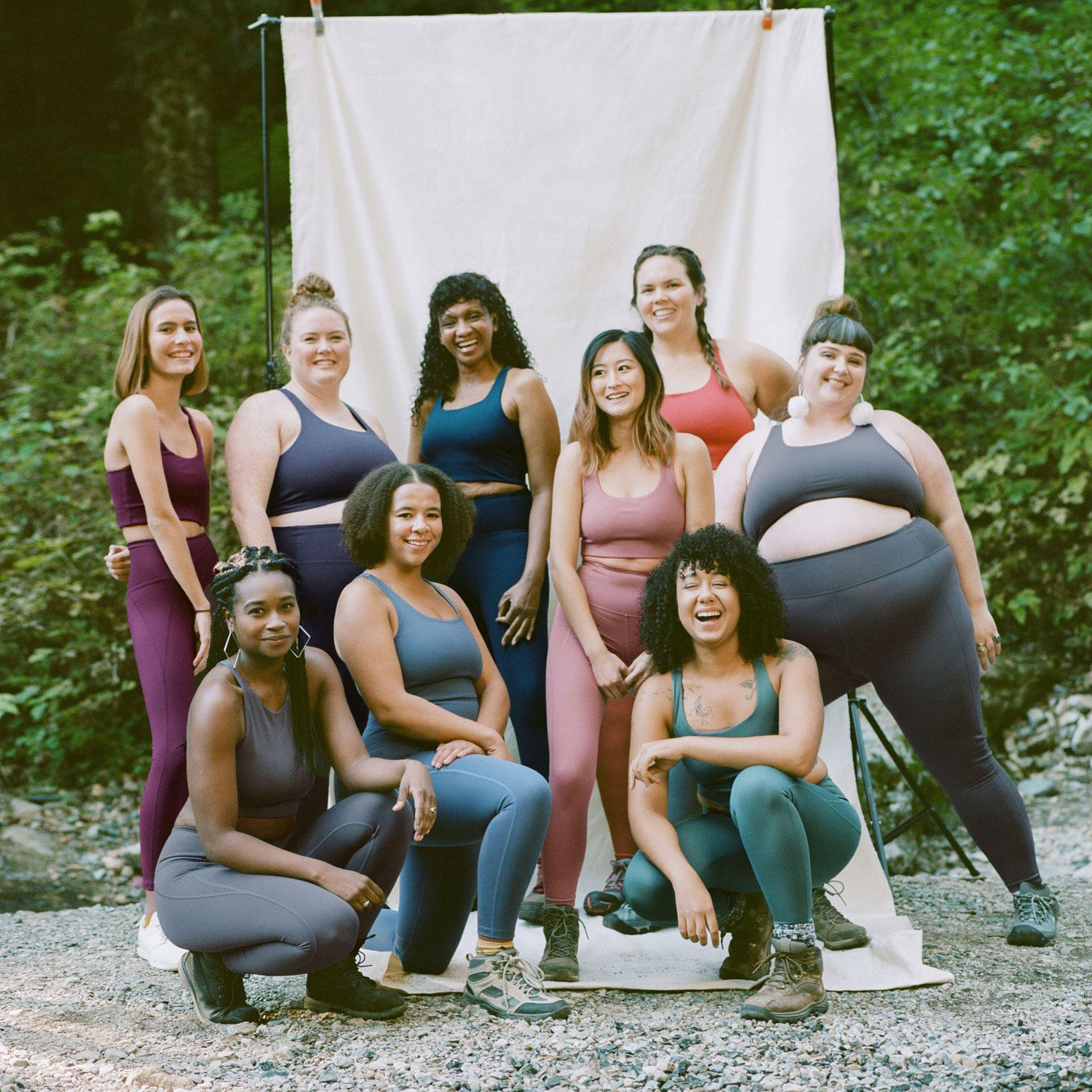Girlfriend Collective Try On Review  size inclusive sustainable activewear  brand 